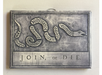 Join or Die Plaster Casting-David Gillespie-Atlas Preservation