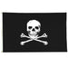 Jolly Rogers Flag - 3' x 5' Nylon-Collins Flags-Atlas Preservation