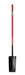 54″ Long Handled Steel Spade 15" Straight Bottom-Wolverine Tools-Atlas Preservation