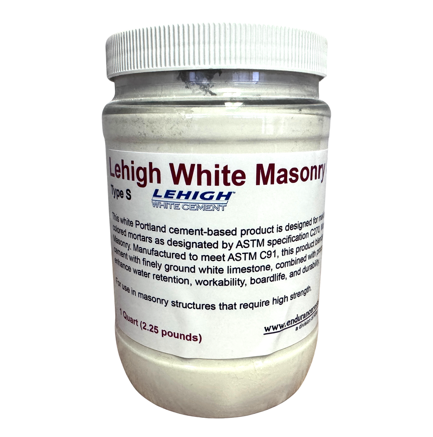 Lehigh White Masonry Cement — Atlas Preservation