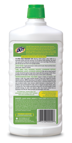 Lime OUT® Heavy-Duty Rust, Lime & Calcium Stain Remover-Iron OUT®-Atlas Preservation