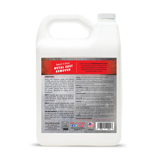 Smart ‘n Easy Metal Rust Remover (1 Gallon)-Dumond-Atlas Preservation