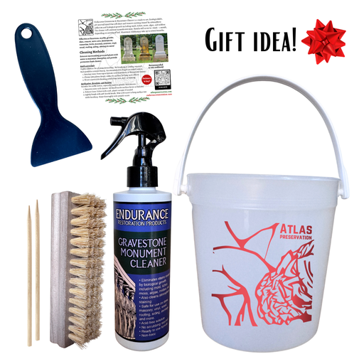 🎁 MINI Gravestone & Monument Cleaning Set-Endurance Restoration Products-Atlas Preservation