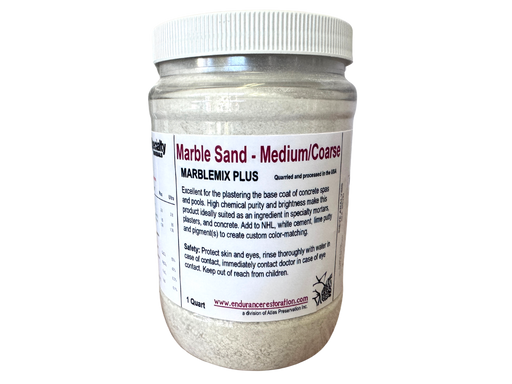 Marble Sand - Medium/Coarse - Marblemix Plus-Endurance Restoration Products-Atlas Preservation