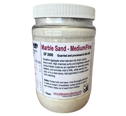 Marble Sand - Medium/Fine - DF2000-Endurance Restoration Products-Atlas Preservation