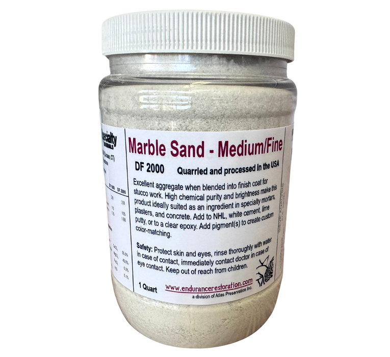 Marble Sand - Medium/Fine - DF2000-Endurance Restoration Products-Atlas Preservation