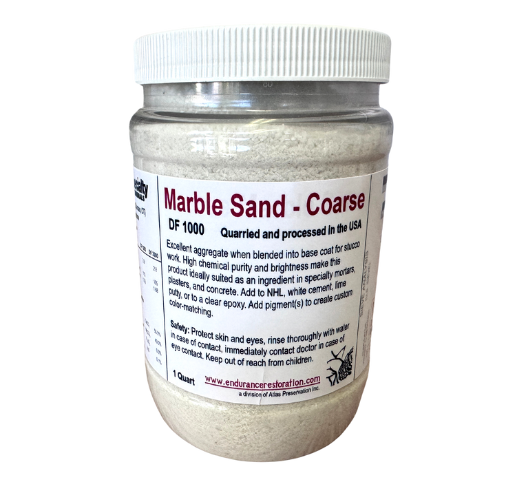 Marble Sand - Coarse - DF1000-Endurance Restoration Products-Atlas Preservation