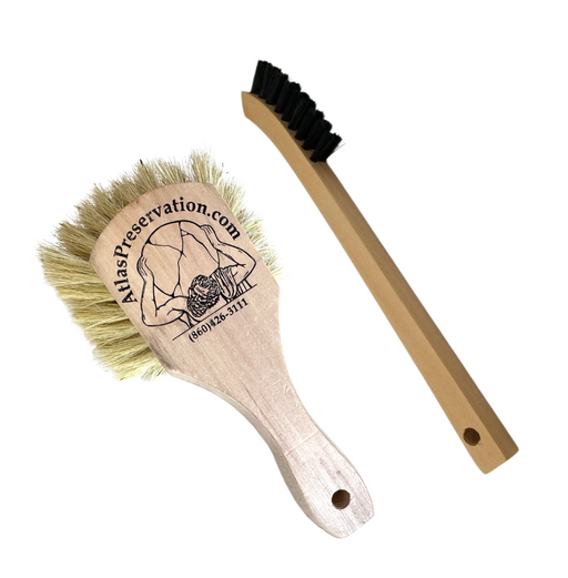 Tampico Fender + Nylon Detail Brush Set-Magnolia Brush-Atlas Preservation