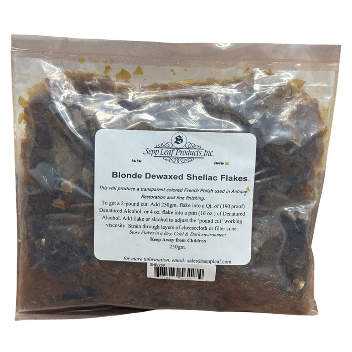 Blonde Shellac Flakes (Dewaxed)-Liberon-Atlas Preservation