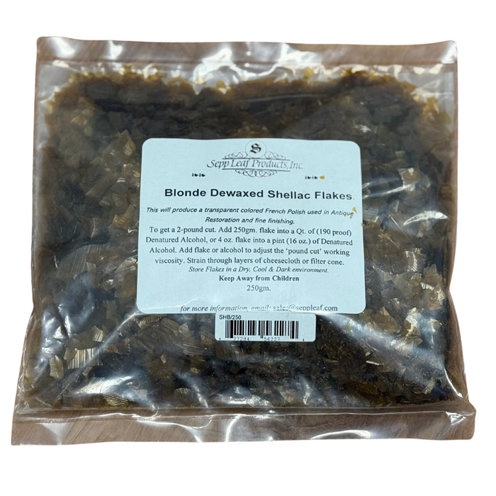 Blonde Shellac Flakes (Dewaxed)-Liberon-Atlas Preservation