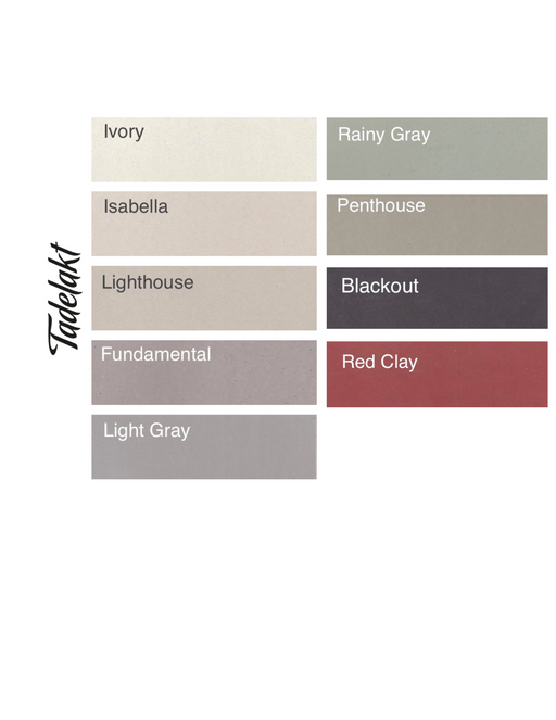 Colour Pots-Tadelakt-Atlas Preservation