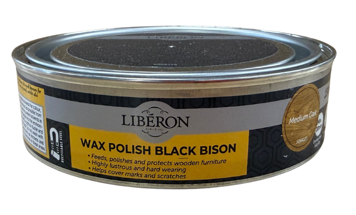 Wax Polish Black Bison Paste-Liberon-Atlas Preservation