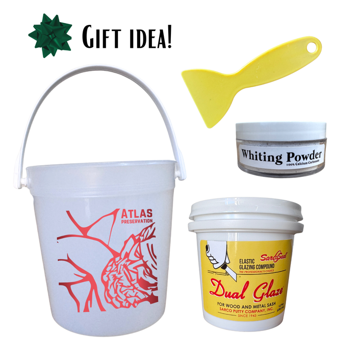 🎁 MINI Sarco Window Glazing Set-Sarco Putty-Atlas Preservation
