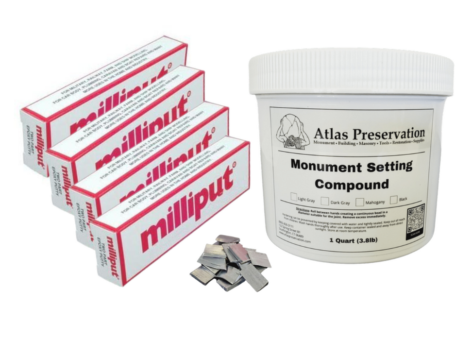 Monument Repair Kit w/ Milliput - Medium-Atlas Preservation-Atlas Preservation