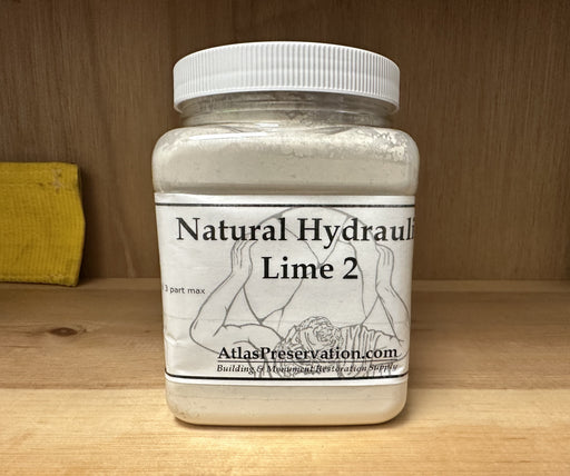 OLD LABEL Natural Hydraulic Lime 2.0 - Quart-Otterbein-Atlas Preservation