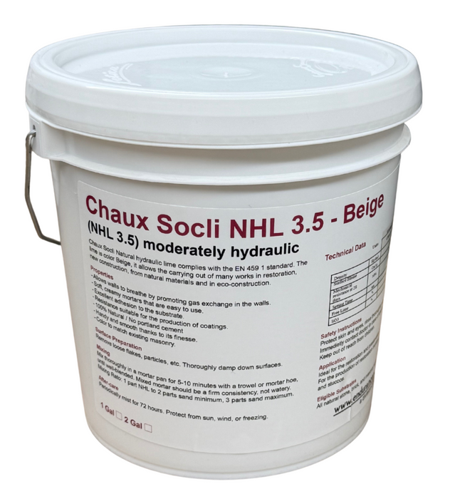 Chaux Socli Natural Hydraulic Lime 3.5 - Beige