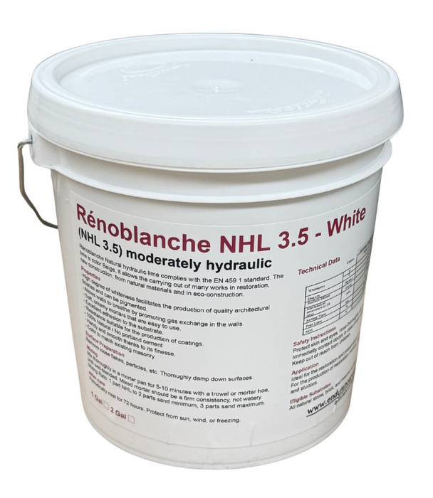 Rénoblanche Natural Hydraulic Lime 3.5 - White