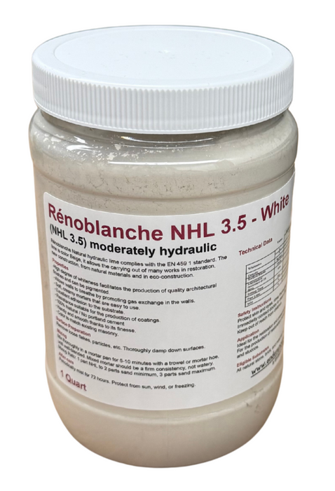 Rénoblanche Natural Hydraulic Lime 3.5 - White