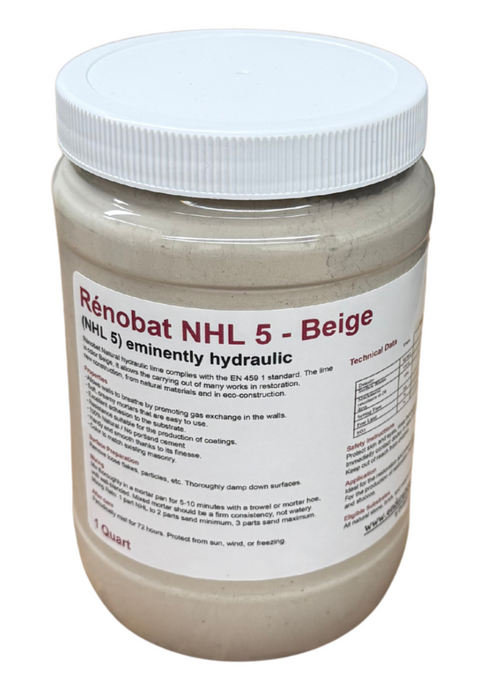 Rénobat Natural Hydraulic Lime 5.0 - Beige