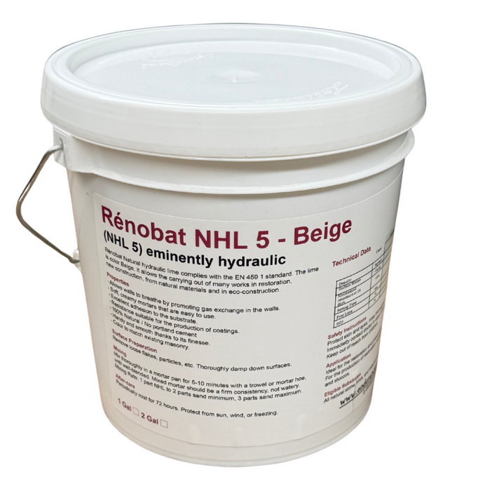 Rénobat Natural Hydraulic Lime 5.0 - Beige