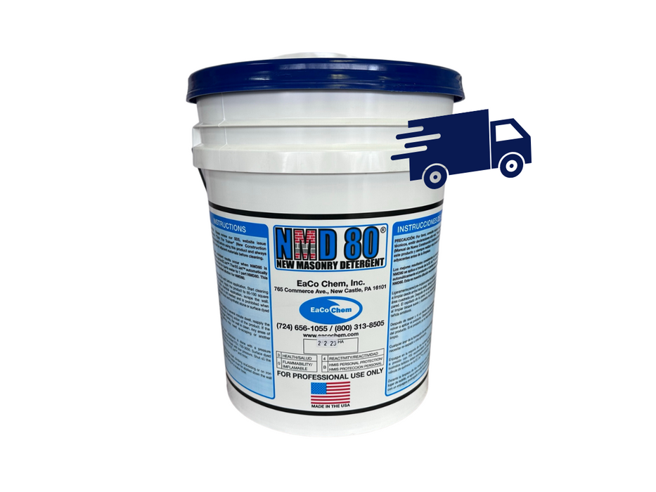 NMD 80 - Remove Mortar and Efflorescence from Brick, Stone, Unpolished Granite + More!-EaCo Chem-Atlas Preservation