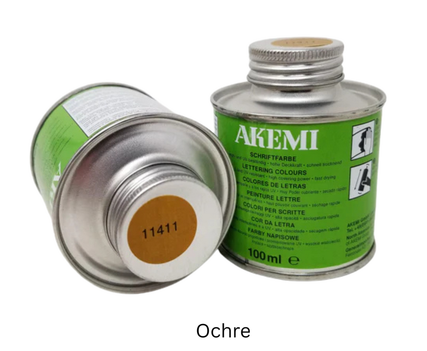 Lettering Paint - 100ml-Akemi-Atlas Preservation