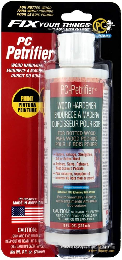 PC-PETRIFIER - Wood Hardener - Repairs Wood Damaged by Insects or Rot-Protective Coating Company-Atlas Preservation