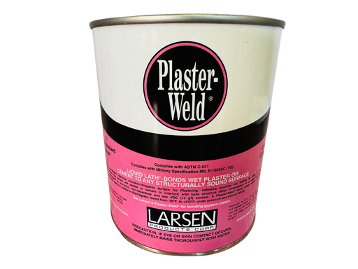 Plaster-Weld - Bonds new plaster-Larsen Products-Atlas Preservation