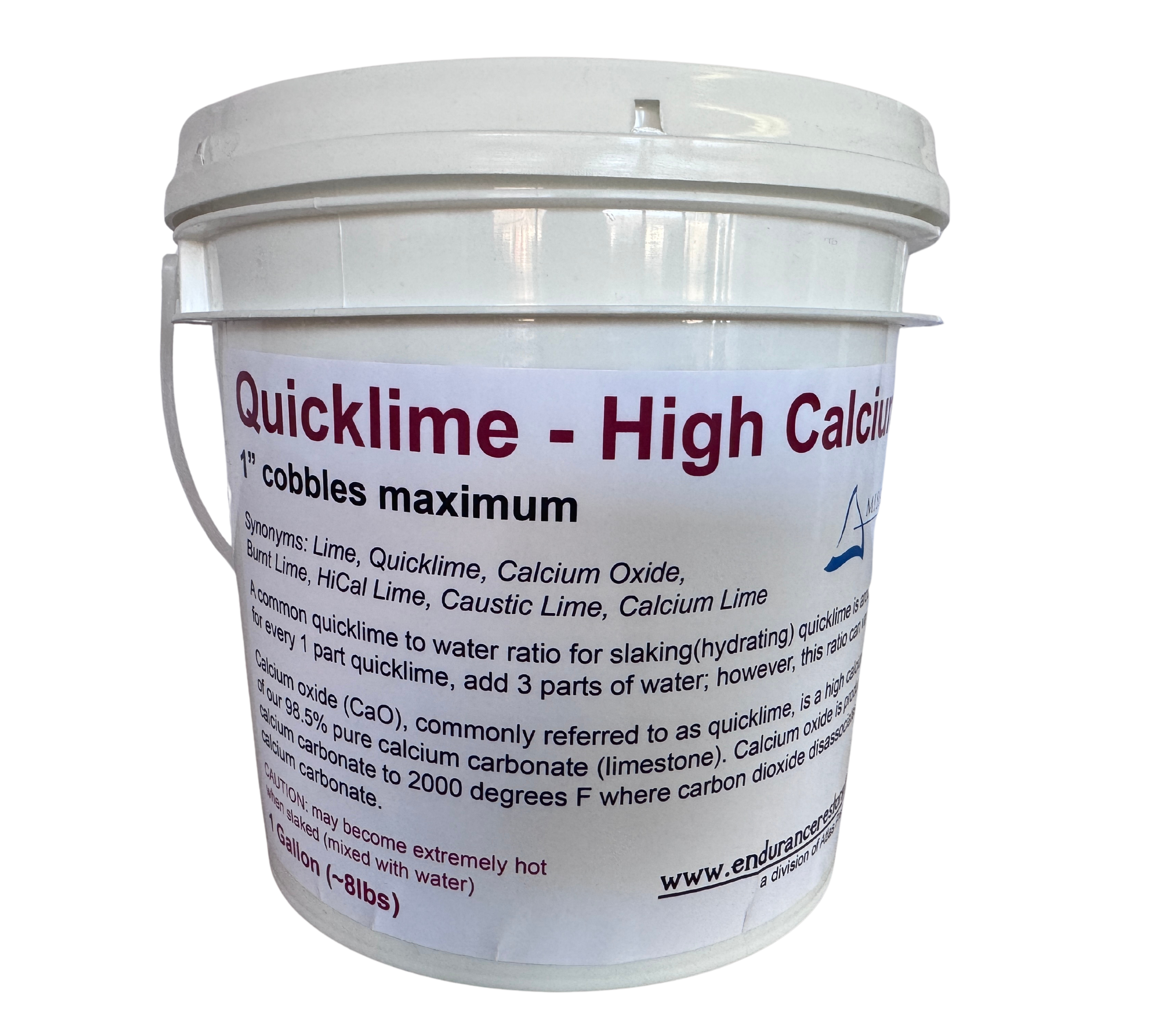 Quicklime Cobbles - High Calcium — Atlas Preservation