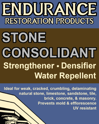 Endurance Stone Consolidant-Endurance Restoration Products-Atlas Preservation