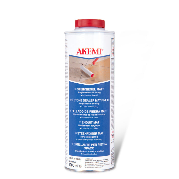 Stone Sealer Matte Finish - 1 Liter-Akemi-Atlas Preservation