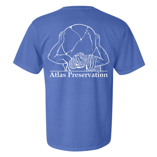 BLUE Atlas Tee-Atlas Preservation-Atlas Preservation