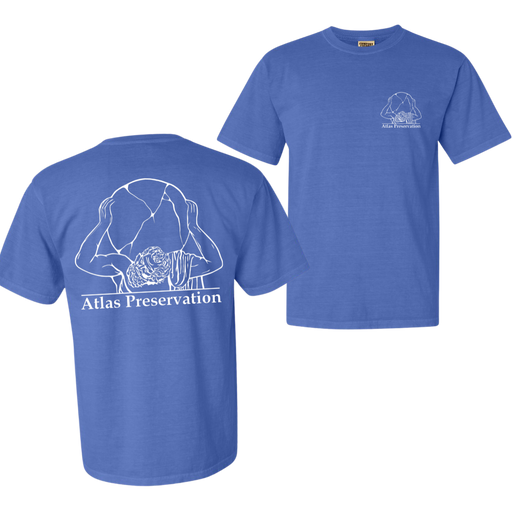 BLUE Atlas Tee-Atlas Preservation-Atlas Preservation