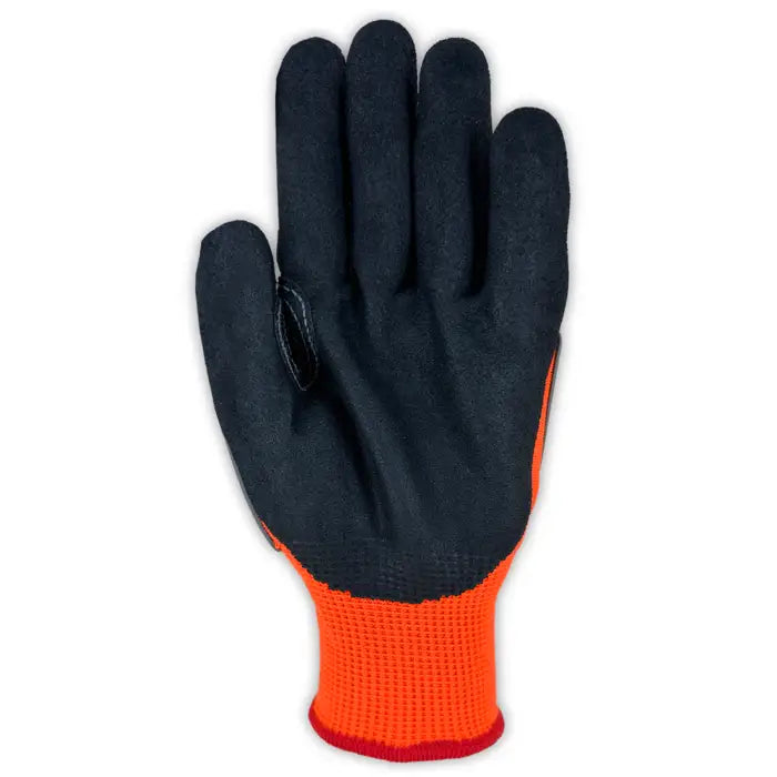MAGID T-REX Flex Series ANSI A4 Impact Gloves - Knit With Latex Palm, Size 8 Medium (TRX569)