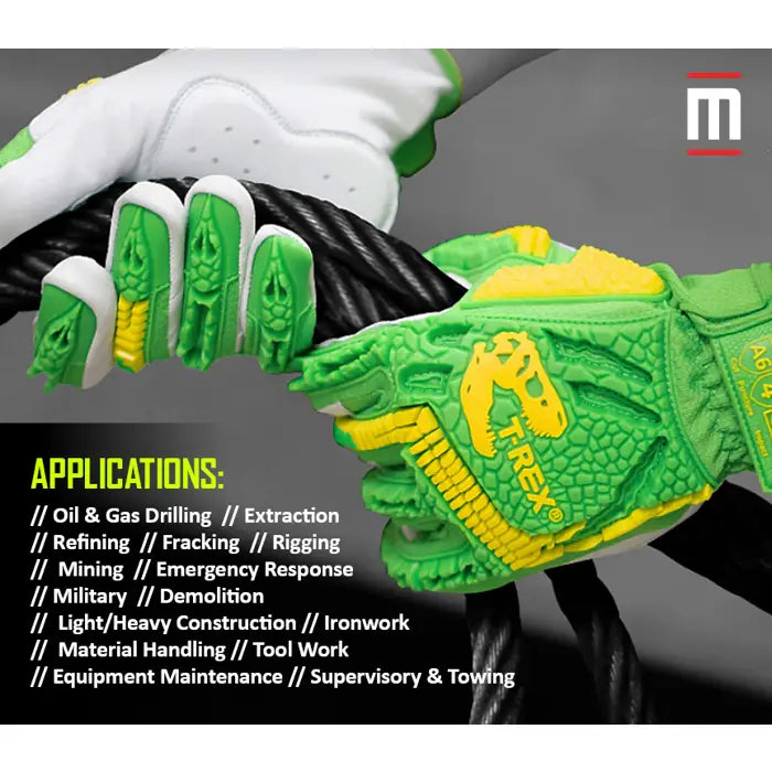 T-Rex® TRX743 - Flexible Goatskin Palm Impact Glove — Atlas T-Rex® TRX743 - Flexible Goatskin Palm Impact Glove — Atlas
