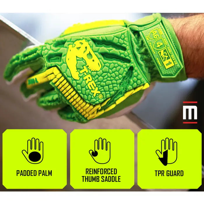 T-Rex® TRX743 - Flexible Goatskin Palm Impact Glove — Atlas T-Rex® TRX743 - Flexible Goatskin Palm Impact Glove — Atlas