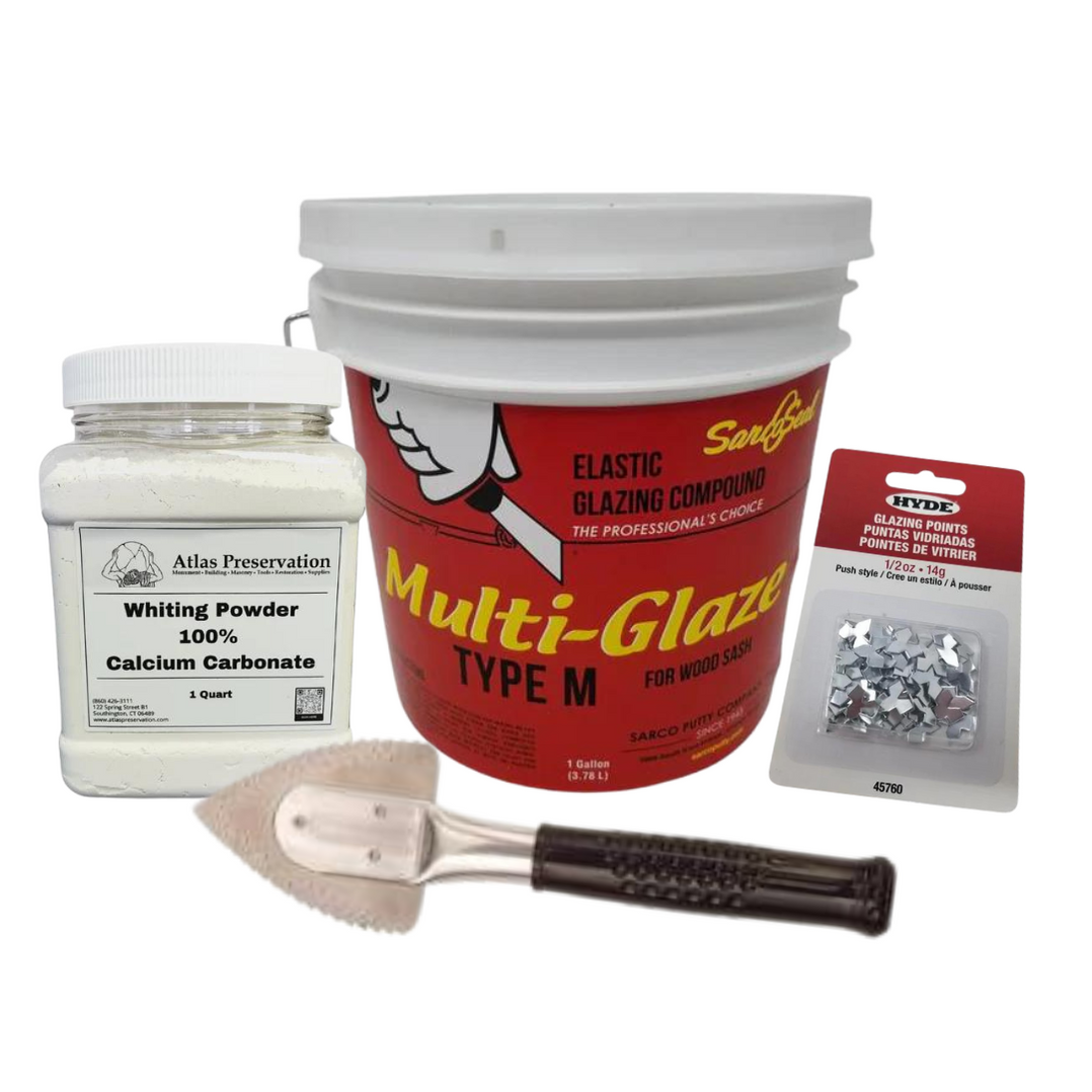 Sarco Window Glazing Set Large — Atlas Preservation