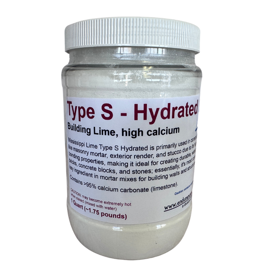 Type S - Hydrated Lime-Endurance Restoration Products-Atlas Preservation