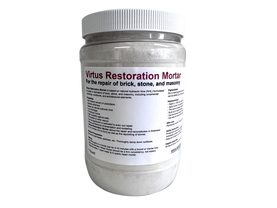 Virtus Restoration Mortar - Repair Brick, Stone and Masonry