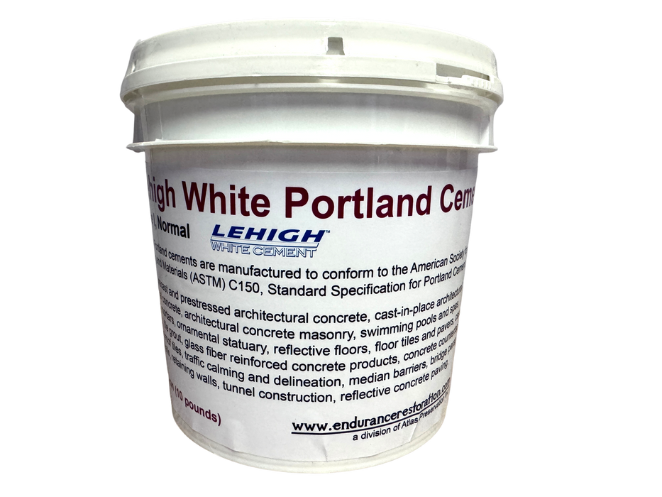 Lehigh White Portland Cement-Endurance Restoration Products-Atlas Preservation