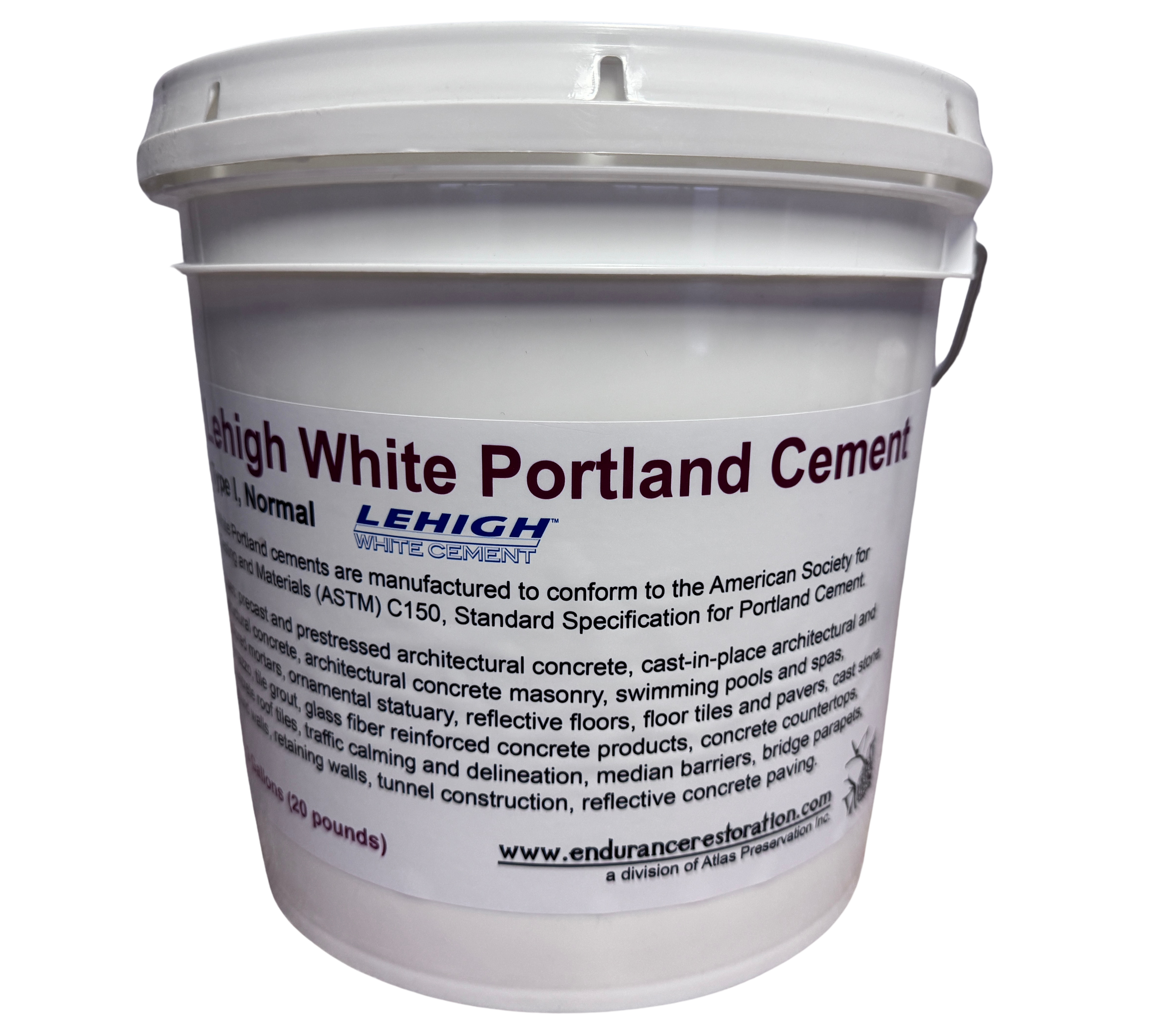 Lehigh White Portland Cement — Atlas Preservation
