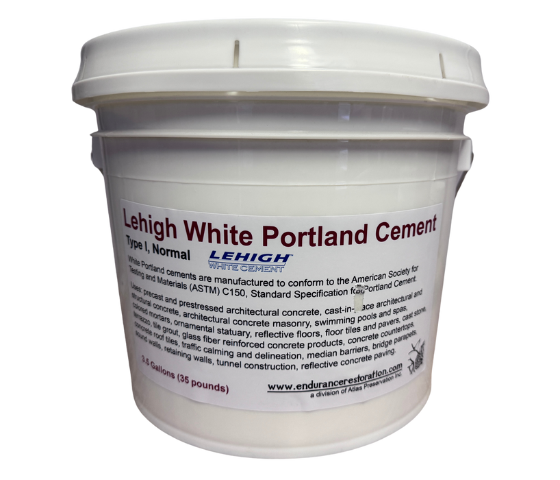 Lehigh White Portland Cement-Endurance Restoration Products-Atlas Preservation