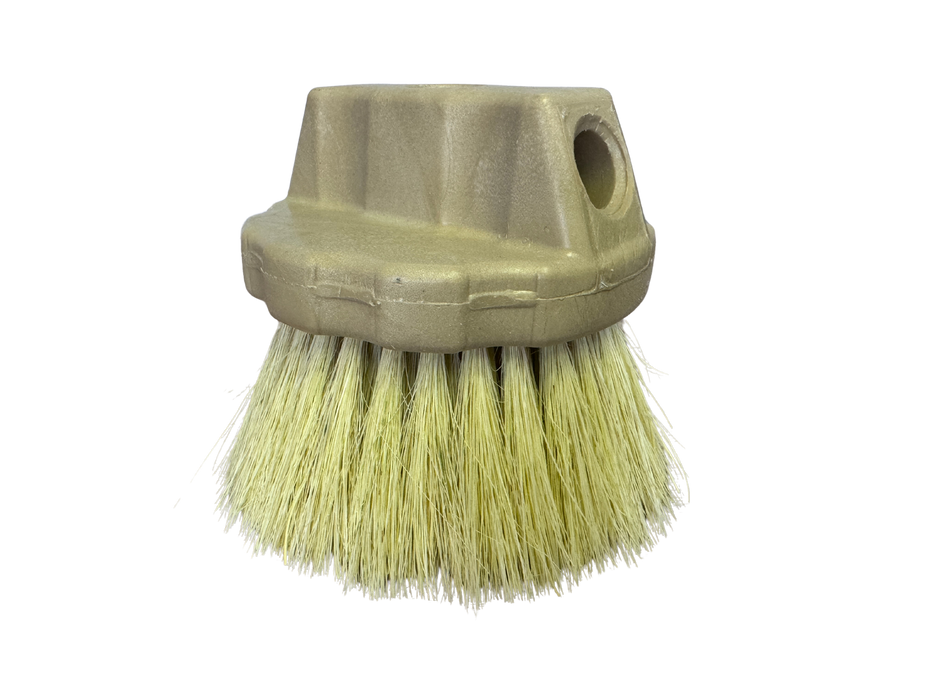 Round White Tampico Window Brush-Magnolia Brush-Atlas Preservation