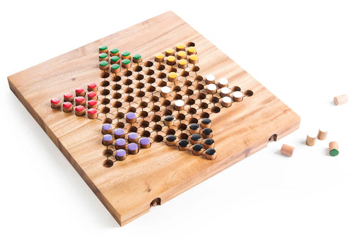 Chinese Checkers Strategy Board Game-Kubiya Games-Atlas Preservation