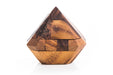 Japanese Wooden Diamond Puzzle-Kubiya Games-Atlas Preservation
