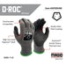 10-Gauge Hyperon® Sandy Latex Coated Touchscreen Work Gloves with Insulcore® Fleece Liner-Magid-Atlas Preservation