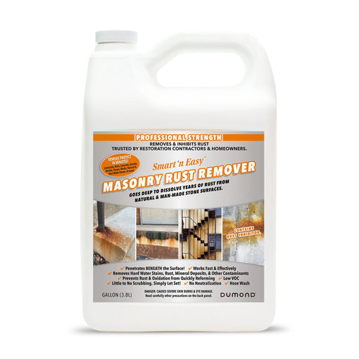 Smart ‘n Easy Stone and Masonry Rust Remover (1 Gallon)-Dumond-Atlas Preservation