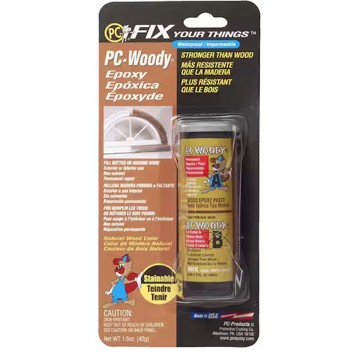 PC-WOODY - Two Part Epoxy Paste that is Excellent for Filling Cavities in Wood-Protective Coating Company-Atlas Preservation