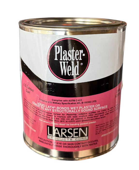 LIGHTLY DENTED - Plaster-Weld - Bonds new plaster Quart-Atlas Preservation-Atlas Preservation