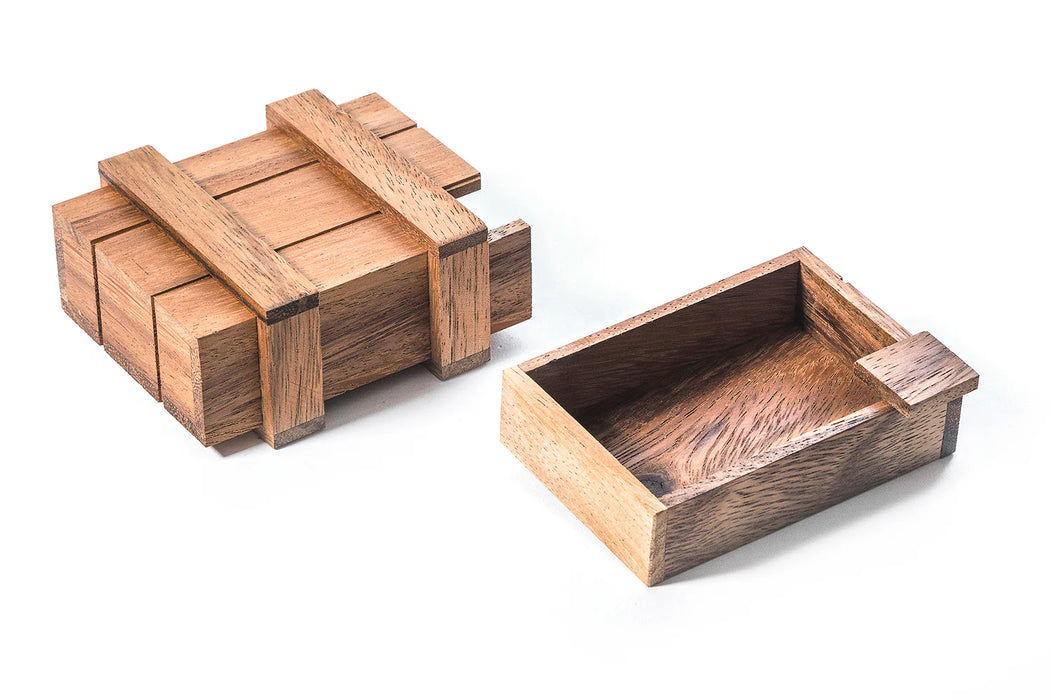 Secret Wooden Puzzle Box - One Step Clever Puzzle Box-Kubiya Games-Atlas Preservation